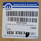 Genuine Mopar 11-24 Ram 1500 2500 3500 Panel Body Side Aperture Inner 68264760AD New. Price: $662.39.