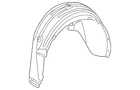 Genuine Mercedes-benz Quarter Panel Splash Shield 212-690-10-30 New. Price: $143.20.