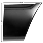 Dynacorn 1097QL Rear Lower Fender Panel, Rh, 1967-72 Fits Chevy Pickup New. Price: $30.99.