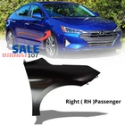 For 2019-2020 Hyundai Elantra Steel Fender Black Front Right Passenger Side Rh New. Price: $119.94.
