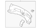 Genuine Toyota Rear Body Panel 58302-0R040 New. Price: $254.11.