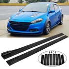 86.6'' Side Skirt Extension Splitter Rocker Panels Lip For Dodge Dart 2013-2016 New. Price: $55.11.