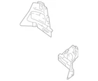 Genuine Mercedes-benz Console 172-640-01-00 New. Price: $89.70.