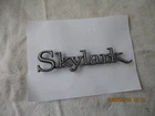 Nos 1970-1972 Buick Skylark Rear Quarter Panel Emblem-part No. 9823099 New. Price: $18.50.