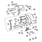 For Chrysler Pacifica 2021-2026 Mopar 68450818AB Splash Shield New. Price: $79.28.