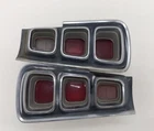 1968 Dodge Coronet Rt Tail Lights Mopar Brake Lamps Lens Housings Bezels 500 Used. Price: $679.13.