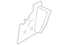 Genuine Ford Quarter Panel Extension NB5Z-7827790-A New. Price: $33.00.