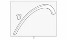 Genuine Ford Wheel Opening Molding EJ7Z-78290A61-AA New. Price: $68.86.