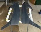 Gm 1967 Corvette Rh Rear Quarter Panel Fender Nos 427 327 L88 Black Fiberglass New. Price: $1400.00.