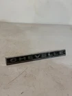 1967 Chevrolet Chevelle Decklid Trunk Emblem Trim Badge Gm 7656571 Oem Used. Price: $19.99.
