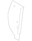 Genuine Gm Passenger Side Body Inner Panel Filler 23323293 New. Price: $114.66.