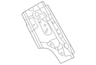 Genuine Mazda Quarter Panel Filler KDY3-71-12Y New. Price: $89.47.