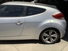 Used Left Lower Quarter Panel Fits: 2016 Hyundai Veloster W/o Ground Effects Met. Price: $370.00.