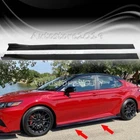 For Toyota Camry 2010-17 Gloss Black Side Skirt Rocker Splitter Extension Panel New. Price: $43.95.