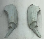 1970 1971 Torino Quarter Panel Extensions Fairlane Cobra Taillight Trim Molding Used. Price: $144.05.