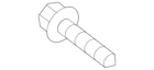Genuine Mercedes-benz Door Hinge Bolt 000-990-60-37 New. Price: $10.22.