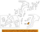 Gm Oem 13-17 Malibu Limited Quarter Panel Inner Structure-insulator 39103360 New. Price: $33.74.