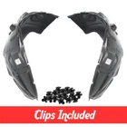 Front Driver & Passenger Side Fender Liner Set W/clips For 09-24 Dodge Ram R1500 New. Price: $69.99.