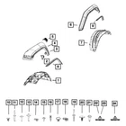 Mopar 68469511AA Splash Shield New. Price: $55.62.