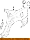 Gm Oem 97-03 Grand Prix Panel Components-quarter 88950746 New. Price: $1384.16.