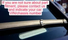 Audi RS7 Sportback Rear Right Side Member Trim End Cap Primed 4G8853870AGRU New. Price: $287.50.