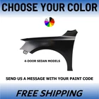New Painted Driver Side Front Fender For 2011-2018 Volkswagen Jetta 4-DOOR Sedan. Price: $299.88.