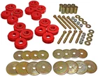 Energy Suspension 4-4110R Body Mount Bushing Set 1966-1977 Ford Bronco 4WD Red New. Price: $99.40.