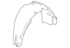 Genuine Ford Shield Splash Wheelhouse DA5Z-5428371-A New. Price: $121.45.