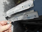 2003-2005 Dodge Ram 3500 Dually Fender Brackets Rear Rh 55276572 & 55276573 Set Used. Price: $165.00.