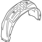 Genuine Bmw Cover, Wheel Housing, Rear 51-71-7-333-528 New. Price: $183.96.