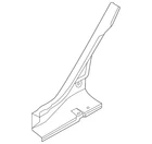 Genuine Ford Quarter Panel Reinforcement BM5Z-5828128-A New. Price: $43.37.