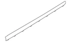 Genuine Bmw Sill Molding 51-44-7-417-936 New. Price: $165.09.