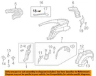 Chrysler Oem 04-08 Crossfire-drip Channel Reinforcement 5099593AA New. Price: $51.26.