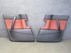 04-08 Mazda RX8 Set Of 2 Rear Left & Right Door Quarter Panel Trim Black Red Oem Used. Price: $160.68.