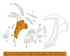 Gm Oem 17-19 Cruze Quarter Panel Structure-inner Qtr 13465840 New. Price: $74.44.
