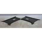 Damaged 00-06 Bmw E46 Coupe Rear C- Pillar Column Trim Cover Pair Black Oem Used. Price: $75.00.