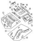 Genuine Mopar Quarter Panel Extension Left 5101662AA New. Price: $51.09.