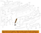 Gm Oem 14-19 Corvette Rear Bumper Components-grille 22799215 New. Price: $32.14.