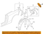 Gm Oem 16-19 Cascada Quarter Panel Components-fuel Door 13410445 New. Price: $111.50.
