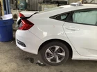 Used Right Lower Quarter Panel Fits: 2019 Honda Civic Sedan W/o Sunroof. Price: $370.00.