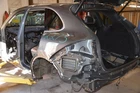 Gray Driver Left Rear Quarter Panel Fits 11-14 Porsche Cayenne Used. Price: $650.00.