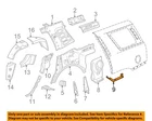Gm Oem 15-20 Escalade Quarter Panel Inner Components-rear Extn Baffle 23477218 New. Price: $27.12.
