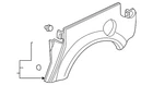 Genuine Honda 2006-2008 Element Cladding 74450-SCV-A00ZB New. Price: $221.93.