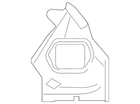 Genuine Mazda Rear Extension B4YC-71-40X New. Price: $159.74.