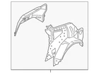Genuine Ford Quarter Panel KR3Z-6327791-A New. Price: $607.10.
