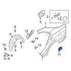 Ford Fusion 2006-2012 EF2Z16280B62AA Rear Quarter Panel Air Vent Grille New. Price: $39.25.