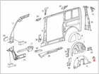 Genuine Mercedes Bbdc 638/2 906 2X Fastener Button 0019889581 New. Price: $8.63.