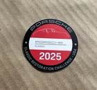 Porsche Classic Restoration Challenge 2025 Commemorative Sticker New. Price: $9.99.