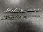 Oem Gm 1965 1964 Chevrolet Chevelle Malibu Quarter Panel Nameplate Script Emblem Used. Price: $60.00.