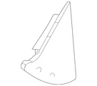 Genuine Nissan Door Applique 80290-6RA0B New. Price: $63.68.